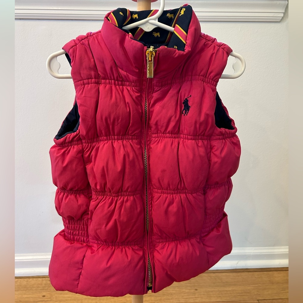 Double-Face Ralph Lauren Vest size 3T